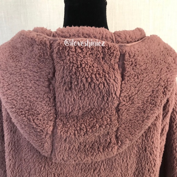 •Victoria's Secret PINK• Sherpa Cardigan - Picture 4 of 7